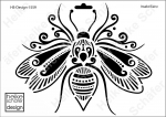 Schablone-Stencil A4 056-1559 Insekt, Biene